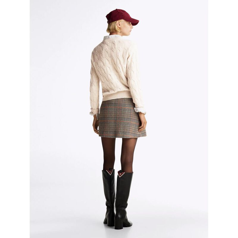 Tommy Hilfiger Pure Wool Cable Knit Jumper image number 1